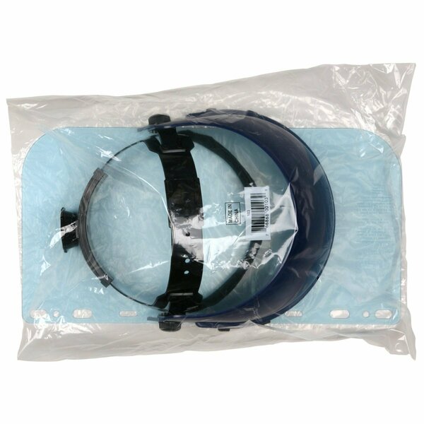 Mcr Safety Glasses, 103 Headgear + 181560 PC Shield Boxed, 16PK 103560